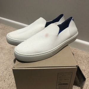 Rothy’s Slip On Sneakers Loafers White Size 9